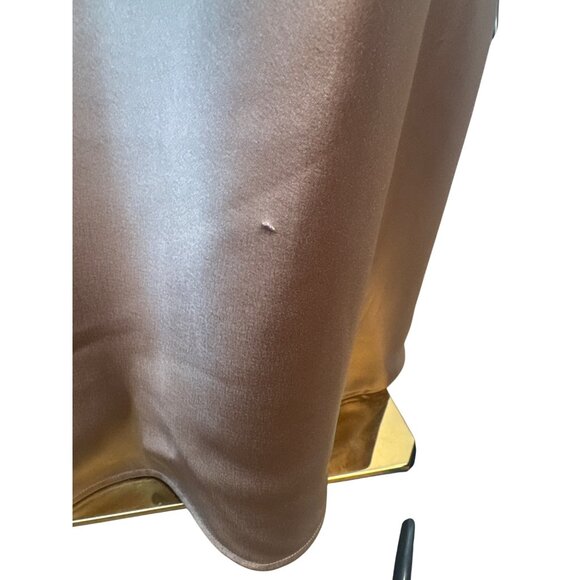 NWOT Show Me Your Mumu Large Taylor Tube Maxi Dress Dune Luxe Satin - Picture 10 of 16